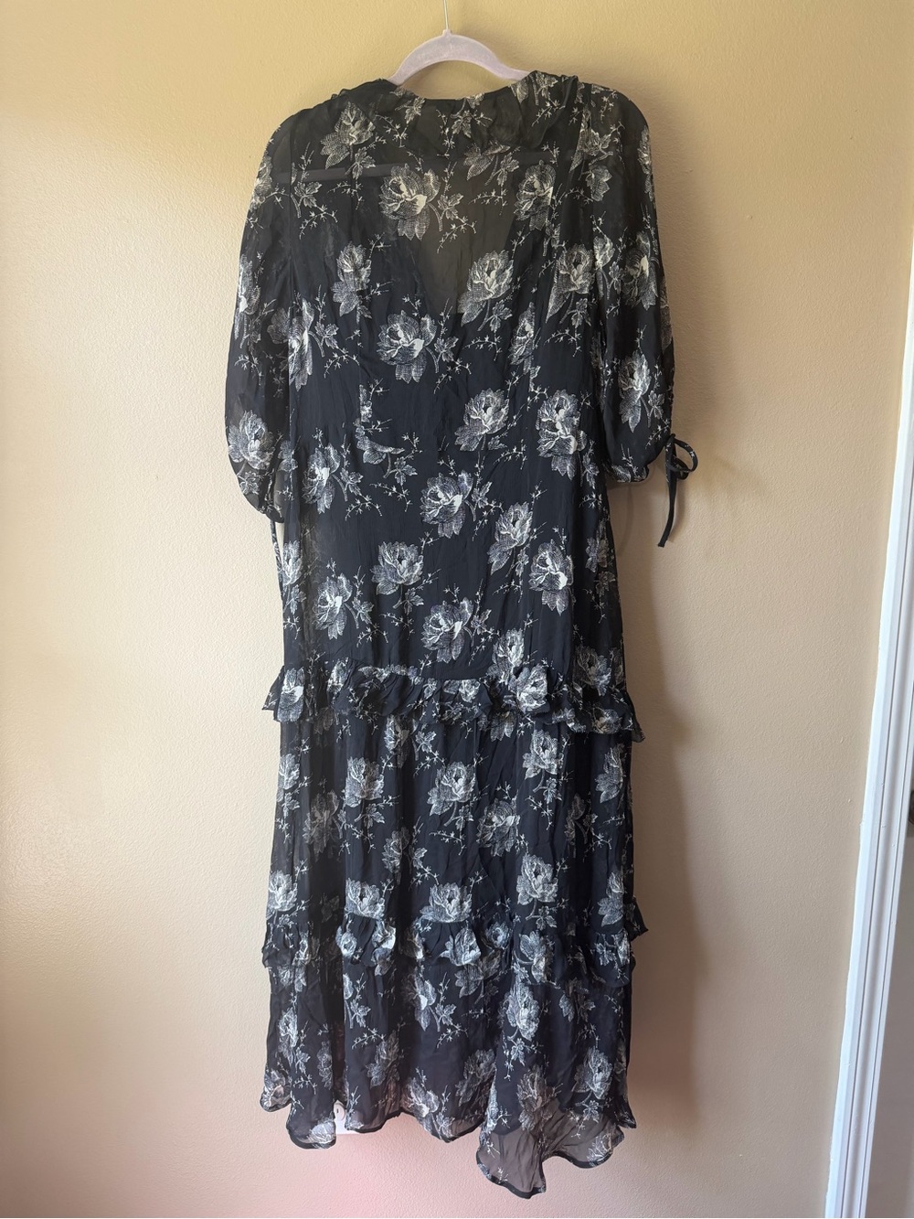 Tecovas Women's Elbow-Length Maxi Dress - Picture 11 of 11